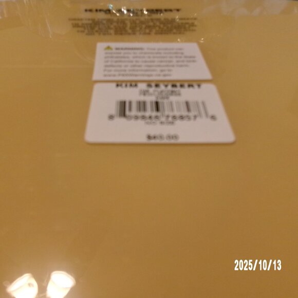 NEW SET 4 $40 EA Kim Seybert Brown Oak Acrylic Table Placemats 15" in COLOR BARK - Picture 2 of 5